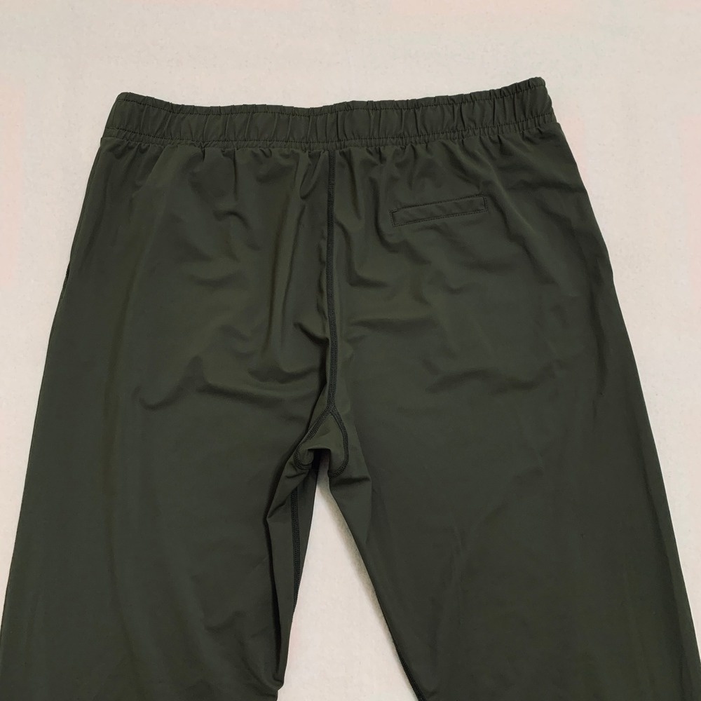 ZYIA Women's Elastic Waist Ankle Active Versatile Pants Stretch Comfort Green XL - Picture 5 of 12